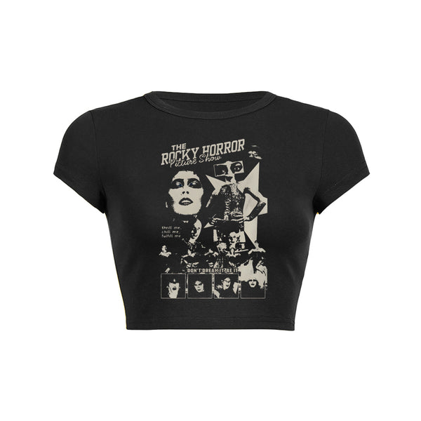 Don't Dream It Be It Graphic Crop Top Baby Tee