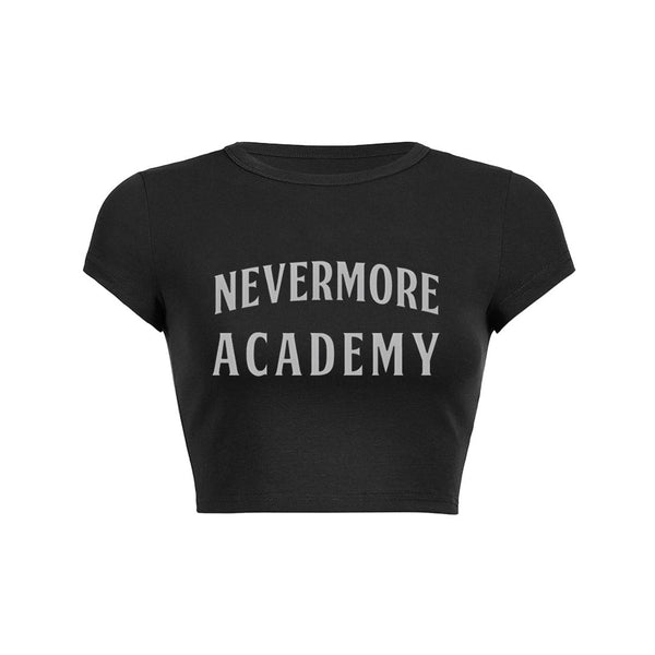 Nevermore Academy Crop Top Baby Tee