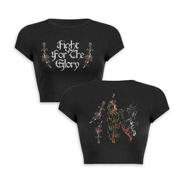 Glory Quest Crop Top Baby Tee