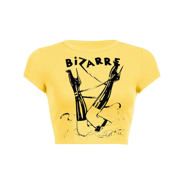 Bizarre Elegance Crop Top Baby Tee