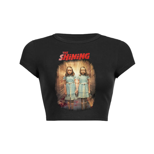 Evil Twins Crop Top Baby Tee