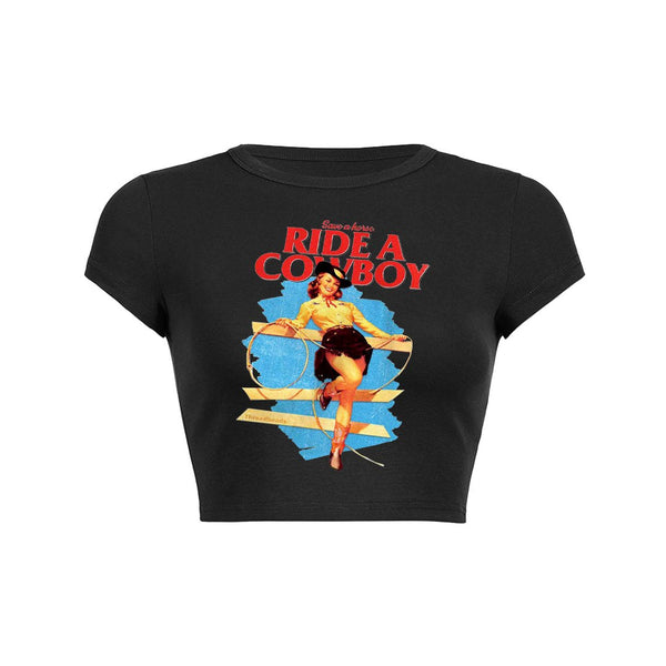 Western Flirt Crop Top Baby Tee